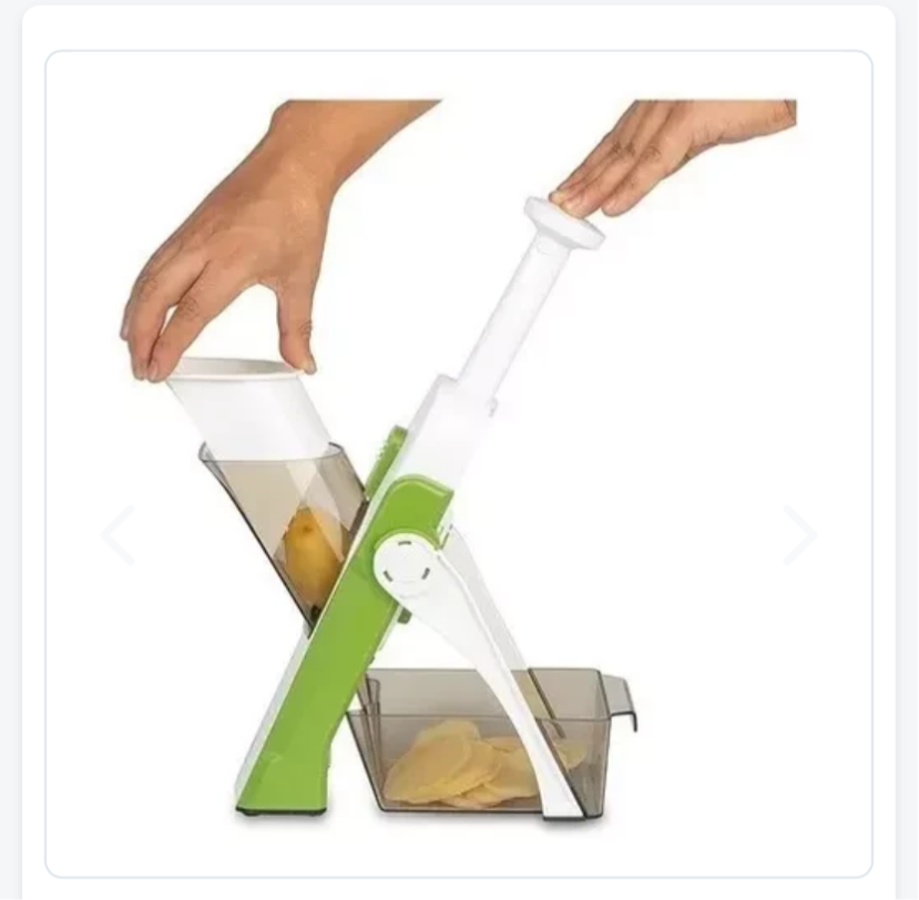 Rebanador mandolina frutas y verduras